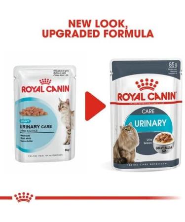 Royal Canin Urinary Care Gravy - Double Pack (2 x 12 x 85g) | Small Pieces in Sauce for Balanced Mineral Urine - Ideal for Your Cat's Health - Buy Online on GoSupps.com