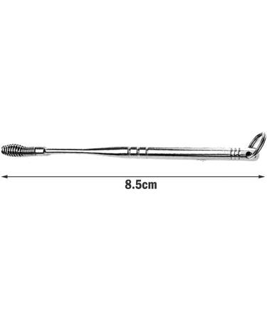 Buy TARVIT Earwax Removal Spiral Tool | 360 Portable Stainless Steel Earpick for Effective Ear Care - Buy Online on GoSupps.com