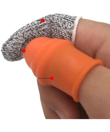Level 5 Cut Resistant Finger Cots Anti-Cut Protection for Carving & Picking - International Shipping Available - Buy Online on GoSupps.com