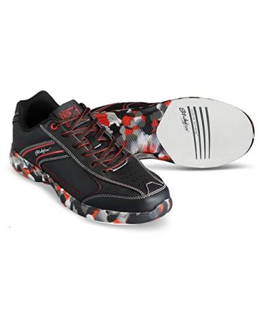 KR Strikeforce Flyer Lite Mens Bowling Shoe Red Camo with FlexSlide Technology 8.5
