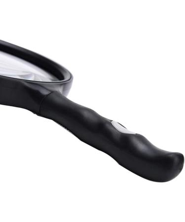 130mm Large Lens Handheld Magnifier 2.5X Reading Newspaper Map Magnifying Glass Ergonomic Handle Loupe Small Gift - Buy Online on GoSupps.com