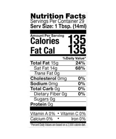 Artisana Organics Raw Virgin Coconut Oil 14 oz - Organic Healthy Cooking Oil - Buy Online on GoSupps.com