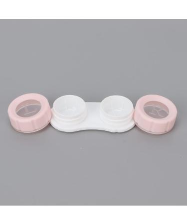 Entatial Contact Lens Holder Box - Lightweight Pink Case for Women | Practical Daily Use - Buy Online on GoSupps.com