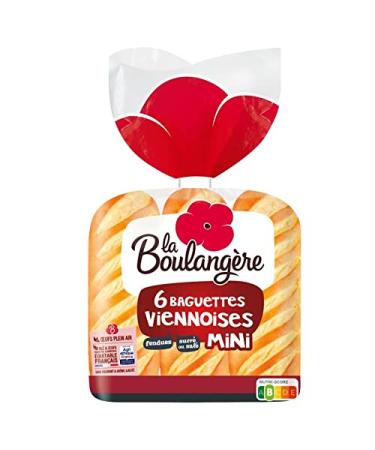 La BOULANGERE - La Boulangère - 6 Mini Viennese Chopsticks 330 g - Pack of 4 - Sold as a Lot