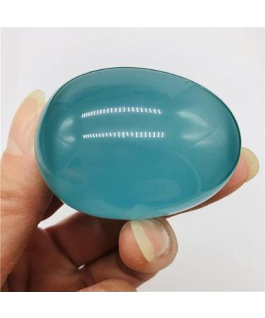 Big Size Blue Cat's Eye Stone Egg Shaped Specimen Gemstone Crystal Natural Stones and Minerals Stone Mineral Specimen - Buy Online on GoSupps.com