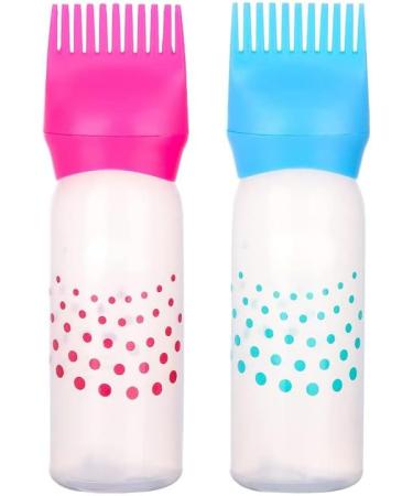 Twiilight 10pcs Professional Root comb Applicator bottles Hair dye applicator bottle Brushes Dyeing comb Ear covers with mixing bowl - Buy Online on GoSupps.com
