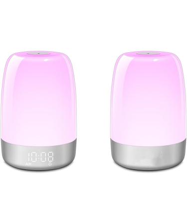 Hi.FANCY Wake-Up Night Light Sunrise Simulation 3-Ways Dimmable Bedside Lamp for Bedrooms Ambient Nightstand Lights Sleep Aid - Buy Online on GoSupps.com