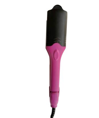 4 in 1 Hair Crimper & Wave Curler - Interchangeable Plates for Fluffy Styles | Purple Hair Styling Tool - Buy Online on GoSupps.com
