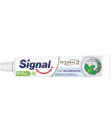 Signal Integral 8 Nature Elements Bicarbonate Toothpaste 75ml - Buy Online on GoSupps.com
