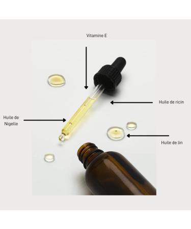 SERGE DESTEL PARIS Anti-Hair Loss Oil | Vegan Vitaminized Hair Growth Booster with Castor Oil - 50ml - Buy Online on GoSupps.com