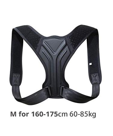 Back Posture Corrector Corset Clavicle Spine Posture Correction Back Support Belt Comfortable Soft Strip Corrector For Adult Black lofty ambition - Buy Online on GoSupps.com