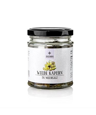 Wild capers in sea salt Anemos 100g