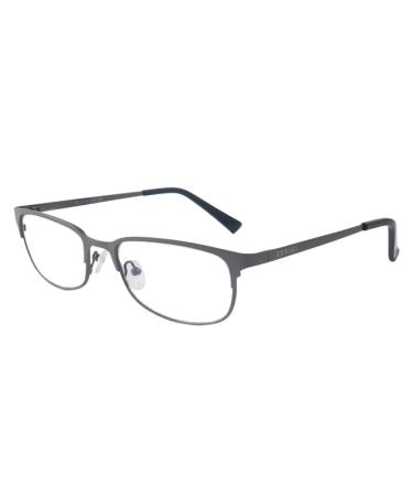Zeniki Blue Light Blocking Glasses - Reduce Eye Strain Headaches and Improve Sleep for Screen Users - Lightweight Premium Metal Design For Men And Women (Grey)