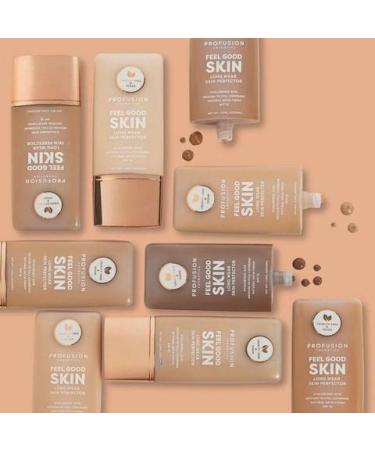 Profusion Cosmetics Lightweight Feel Good Skin Liquid Foundation - Medium 3 | Cruelty-Free - Buy Online on GoSupps.com