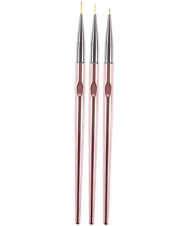 FOMIYES 6 Sets Nail Art Tips Builder Brush Nail Brushes for Nail Art Nail Drawing Pen Colored Drawing Tool for Manicure Nail Art Liner Drawing Brushes Nail Pen Poly Pink Painted Pull Pen - Buy Online on GoSupps.com