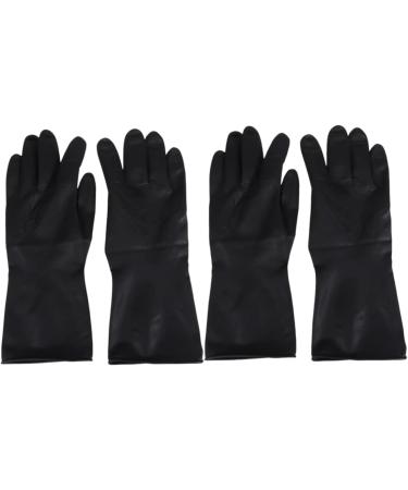 Beavorty 6 Pairs Reusable Gloves for Hair Coloring Hair Color Gloves Black Hair Coloring Products Reusable Rubber Gloves Barber Supplies Black Rubber Gloves Salon Gloves Hand Guard Hair dye - Buy Online on GoSupps.com