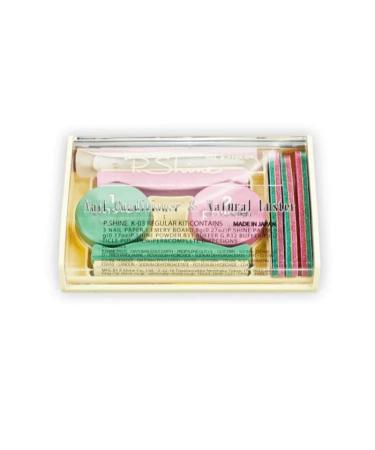 NEONAIL Japanese Manicure P.Shine Set | Nail Conditioner & Natural Luster Buffer Kit - Green/Pink 8g Paste 5g Powder - International Shipping Available - Buy Online on GoSupps.com