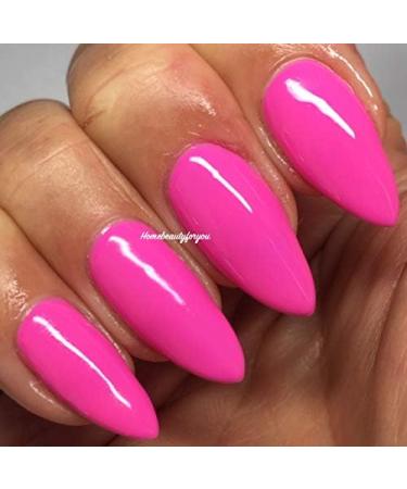 Bluesky Nail Gel Polish PINK BRIGHT PINK BUBBLEGUM SPRING SUMMER COLOR QXG03 UV LED Soak Off 10ml - Buy Online on GoSupps.com