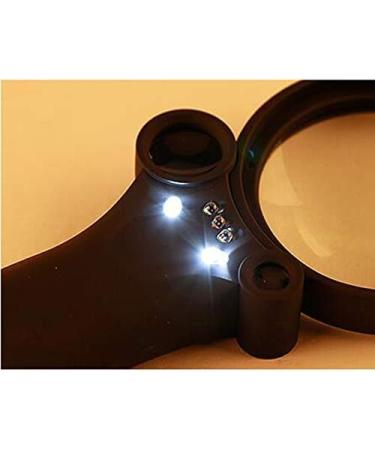 Handheld Magnifying Glass with LED Lights 2.5-55 Times HD Reading for The Elderly Made in China - Buy Online on GoSupps.com