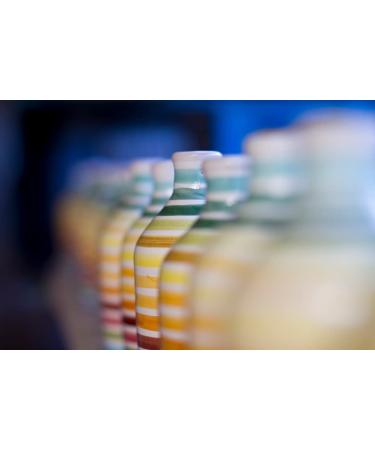 Frantoio Muraglia Rainbow Ceramic Container with Extra Virgin Olive Oil 500ml - Handmade Apulian Craftsmanship Intensive Fruity Essence - Buy Online on GoSupps.com