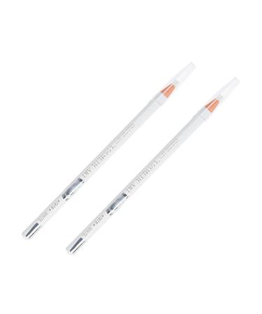 MOTHNUR 2Pcs Waterproof Eyebrow Pencils Easy to Apply Durable Multifunctional for Eye Makeup