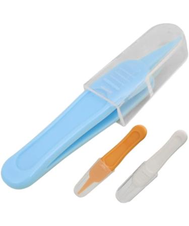 3pc Healeved Plastic Tweezers Set for Baby Ear and Nose Cleaning - Buy Online on GoSupps.com