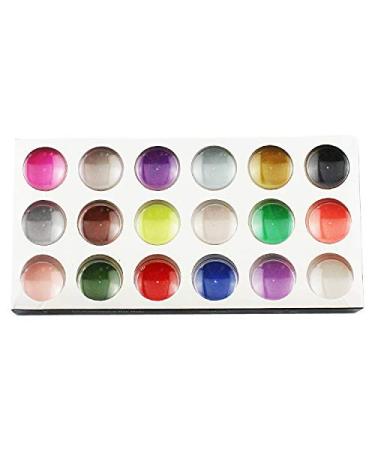 Artlalic 18 Colors Acrylic Powder for Nail Art - Sparkle Dust UV Powder & Pigment for Stunning Nail Designs - Buy Online on GoSupps.com