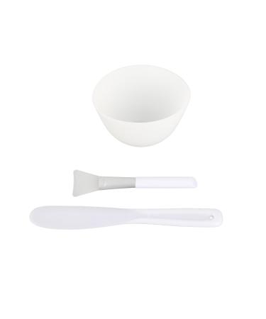 DIY Facemask Mixing Tool Kit Silicone Mask Mixing Bowl Set SPA Facial Mask Kit Home DIY Mask Mask Bowl and Brush Set Homemade Mask Mask Brush Applicator