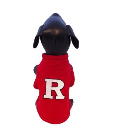 NCAA Rutgers Scarlet Knights Cotton Lycra Dog Tank Top X-Large