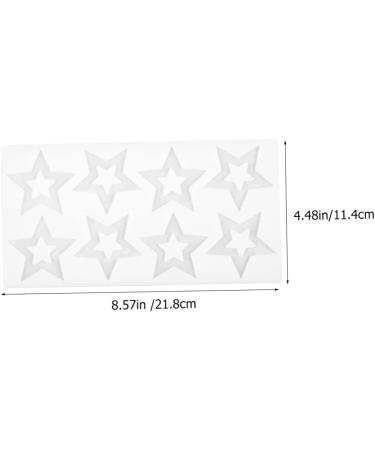 Zerodeko Silicone Mold Gummy Silicone Star Silicone Baking Mold Five-Star Biscuit Mold Resin Star Cupcake Baking Mold DIY Cake Mold Chocolate Mould White Chocolate Candies Silica Gel Candy - Buy Online on GoSupps.com