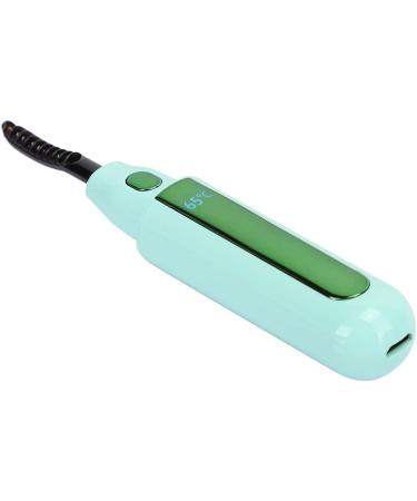 Eyelash Curler Electric Fast Heating Long Lasting Tool for Makeup Green USB Charging - Buy Online on GoSupps.com