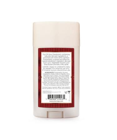 Nubian Heritage 24 Hour All Natural Deodorant Honey & Black Seed - 2.25 oz - Buy 2pc | International Shipping Available - Buy Online on GoSupps.com