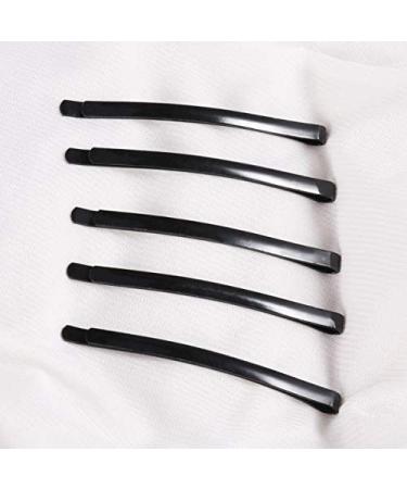 Frcolor Bob Pins - Classic Flat Curved Hairpins Clips 100 Black Pieces for Secure Styling - International Shipping Available - Buy Online on GoSupps.com