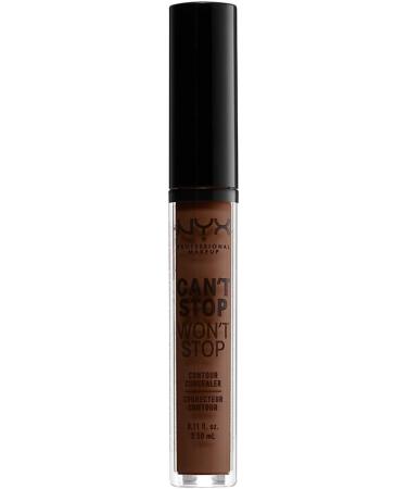 NYX Can't Stop Won't Stop Full Coverage Concealer - Deep Walnut 0.025 kg - Buy Online on GoSupps.com