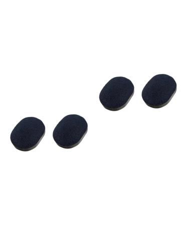 Beaupretty 4 Pcs Skin Care Sponge Make up Sponge Face Cleaning Sponge Facial Cleaning Sponge Cleansing Sponge Facial Sponge Blackx2pcs mediumx2pcs