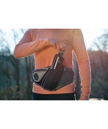 HUNTER Jasper Anti-Jerk Leash & Jogging Belt - Shock Absorber Reflective Red/Black & Red/Grey - One Size | Buy Internationally - Buy Online on GoSupps.com