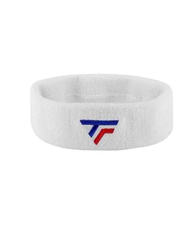 Tecnifibre Headband for Adults Unisex White