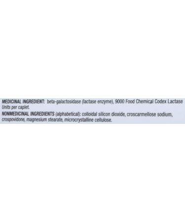 Lactaid Fast Acting Caplets - Lactose Enzyme Break Down - Gas Bloating or Diarrhea - Milk & Dairy - 40 Caplets Per Package Caplets Caplet - Buy Online on GoSupps.com