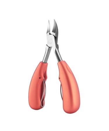 1Pc Toe Nail Clippers Nail Correction Thick Nails Ingrown Toenails Nippers Cutters Dead Skin Dirt Remover Pedicure Care Tool Type1 Rose Gold
