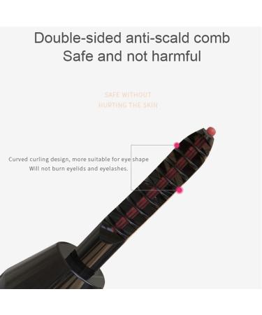 Portable Electric Eyelash Curler Mini Professional Tool Plastic Battery Powered Makeup Essential - Buy Online on GoSupps.com