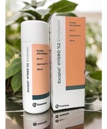 EXCIPIAL HYDRO Emulsion%2 UREA 200 ml | Body Lotion For Dry And Irritated Skin | Scleroderma Eczema | English Leaflet