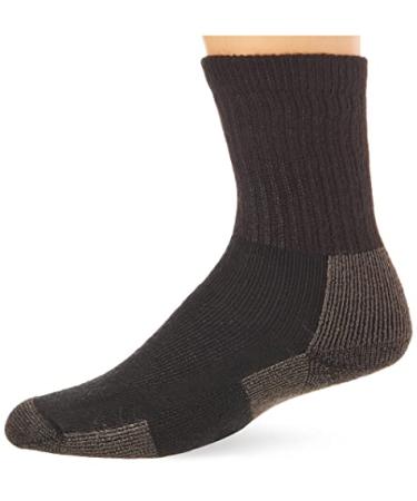 thorlos womens Kxw Max Cushion Hiking Crew Socks Small Black