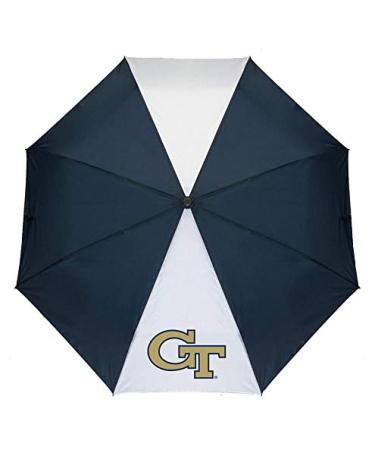 Storm Duds Georgia Tech GT Umbrella Auto Open 42" Folding Umbrella