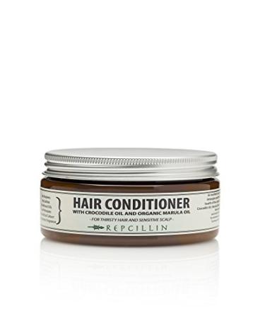 Repcillin Hair Conditioner with Crocodile Oil and Organic Marula Oil for Thirsty Hair and Sensitive Scalp - Hydrating and Nourishing Formula - Buy Online on GoSupps.com