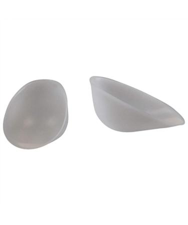 M-F Athletic Plastic Heel Protector Cups Heat Moldable Regular W7.5+/M6+ BOX PAIR by M-F