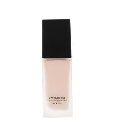 FOMIYES Liquid Foundation Women Foundation Fluid Makeup Foundation Beauty Foundation Nude Foundation Glass