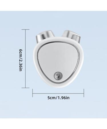 Skindion Levantamiento Facial Con Microcorriente Antiarrugas Skindion Face Lifting Device Skindion Microcurrent Facial Device for Instant Face Lift Firm Wrinkle Remover (2pcs White) - Buy Online on GoSupps.com
