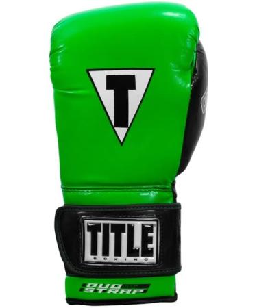 TITLE Boxing Gel Glory Super Bag Gloves 2.0 Lime/Black 16 oz - Premium Comfort and Protection for Heavy Bag Training - Buy Online on GoSupps.com