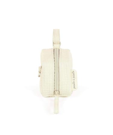 Pasito a Pasito Nido Beige Pacifier Bag - Stylish & Functional Baby Accessories | International Shipping - Buy Online on GoSupps.com