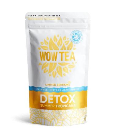 ATOP LLC WOW TEA Fast Acting Detox Tea 24 hours Helps reduce bloating Positive influence on appetite and metabolic processes Organic herbal tea 150g Made in EU